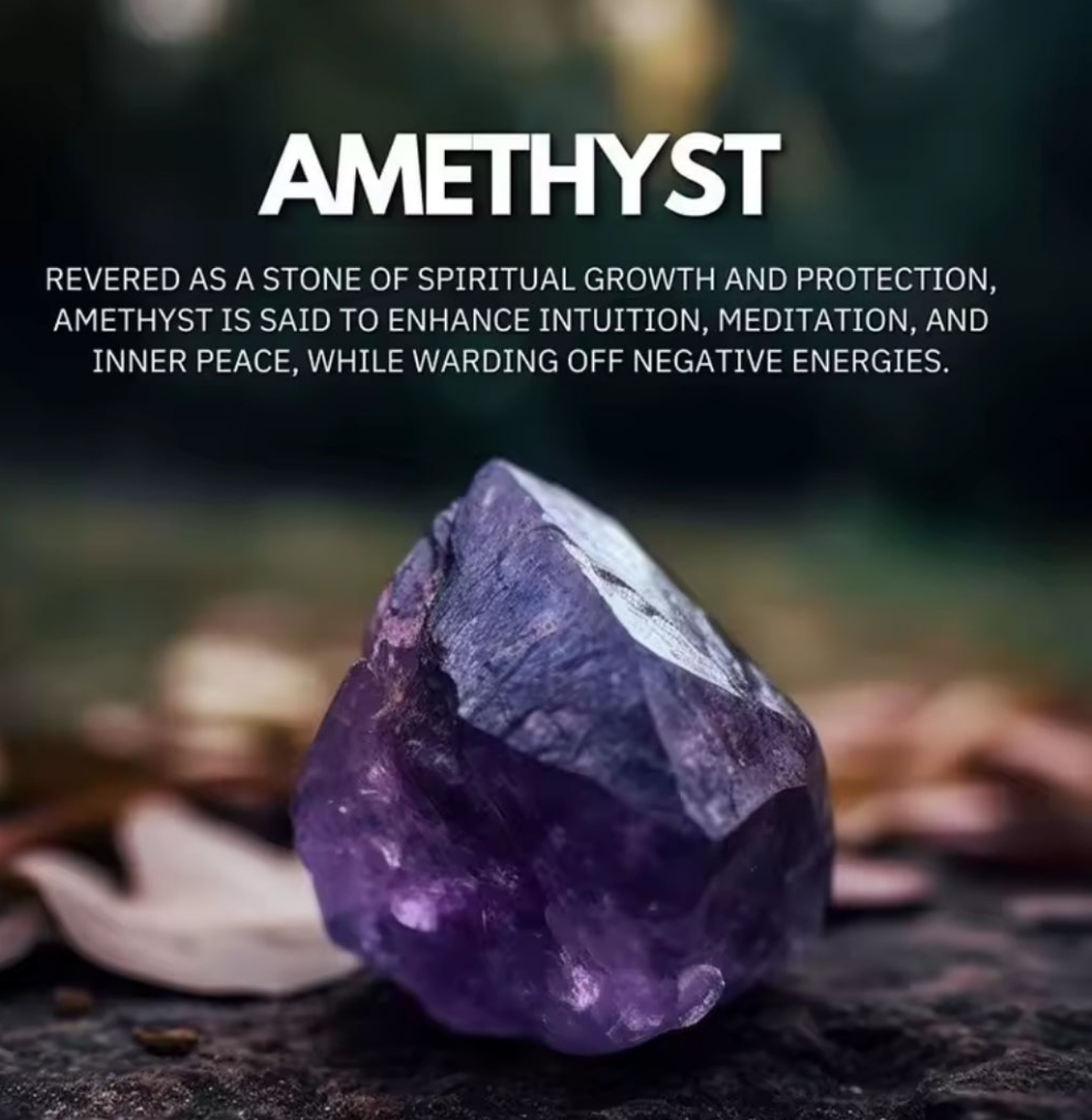 Amethyst Bracelet for Serenity, Spirituality & Wisdom