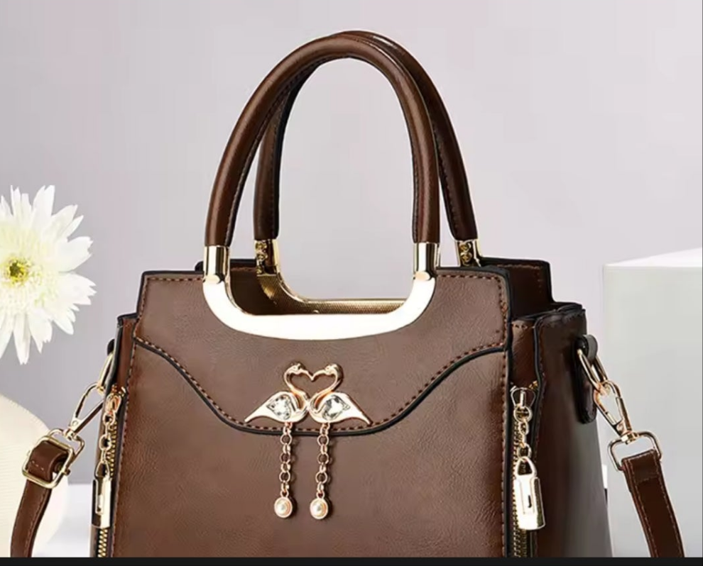 Brown Womans Shoulder Bag