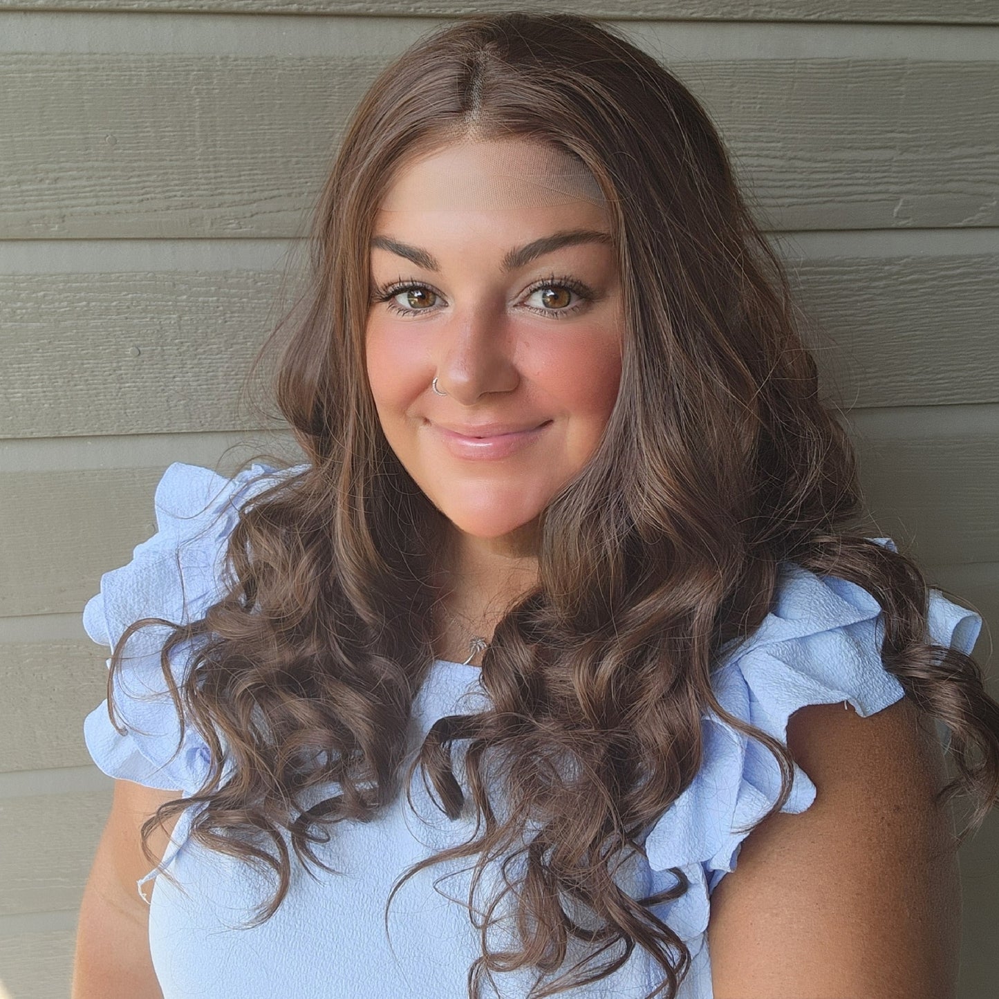 Bombshell Dark Auburn Brunette