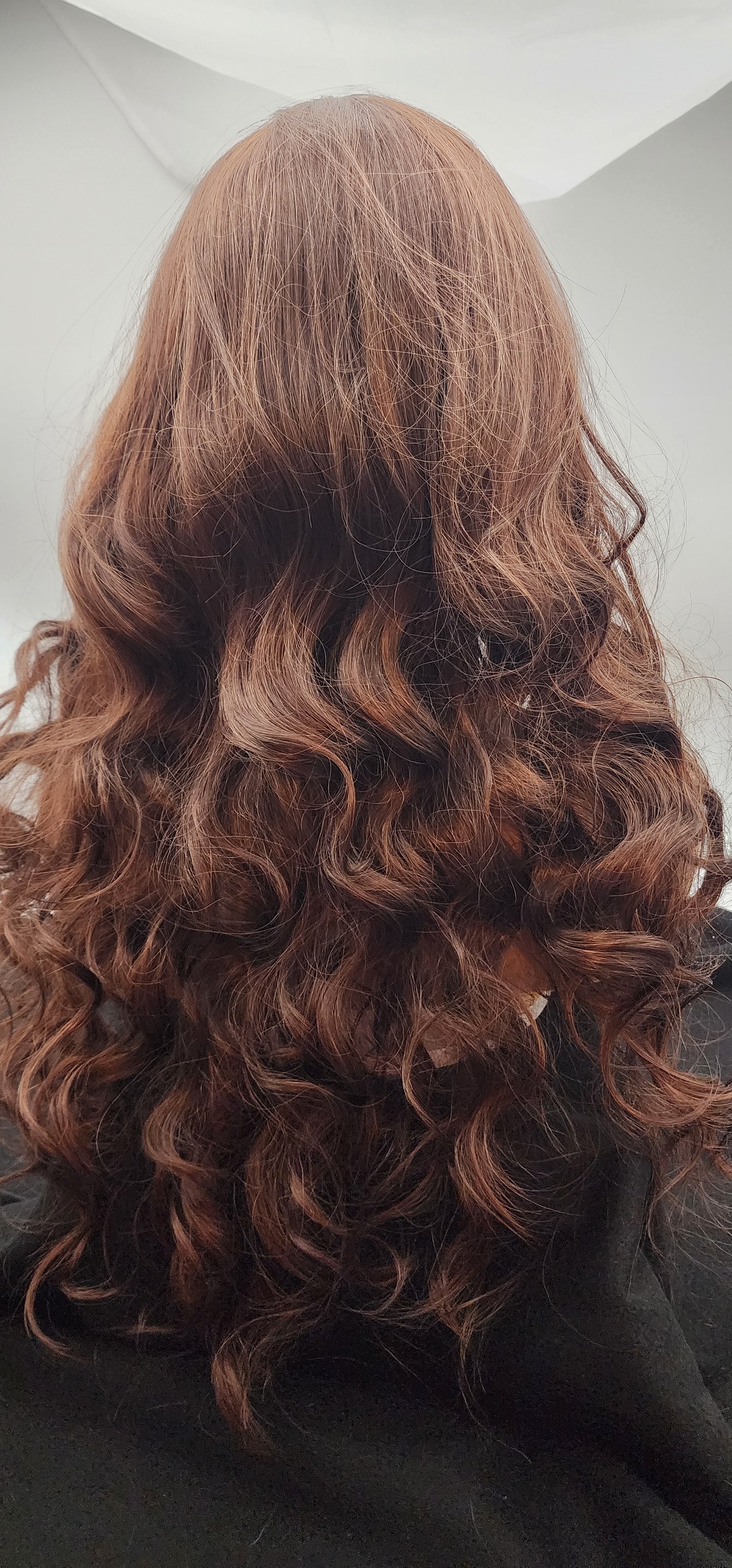 Bombshell Dark Auburn Brunette