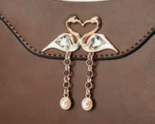 Brown Womans Shoulder Bag