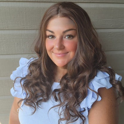 Bombshell Dark Auburn Brunette